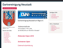 Tablet Screenshot of dv-neustadt.de
